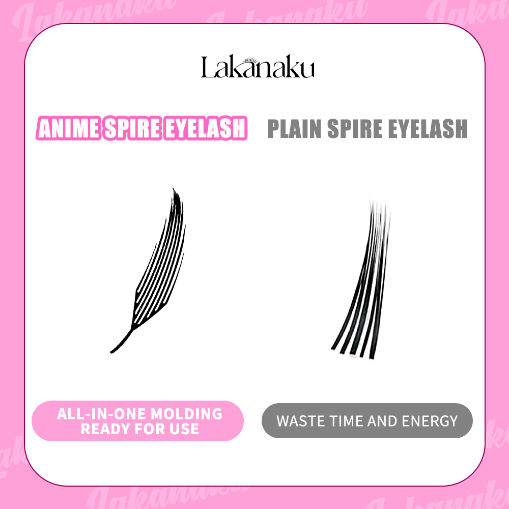 LAKANAKU Manga Anime Spire prz – Funny Eyelash Extension recenzja i cena