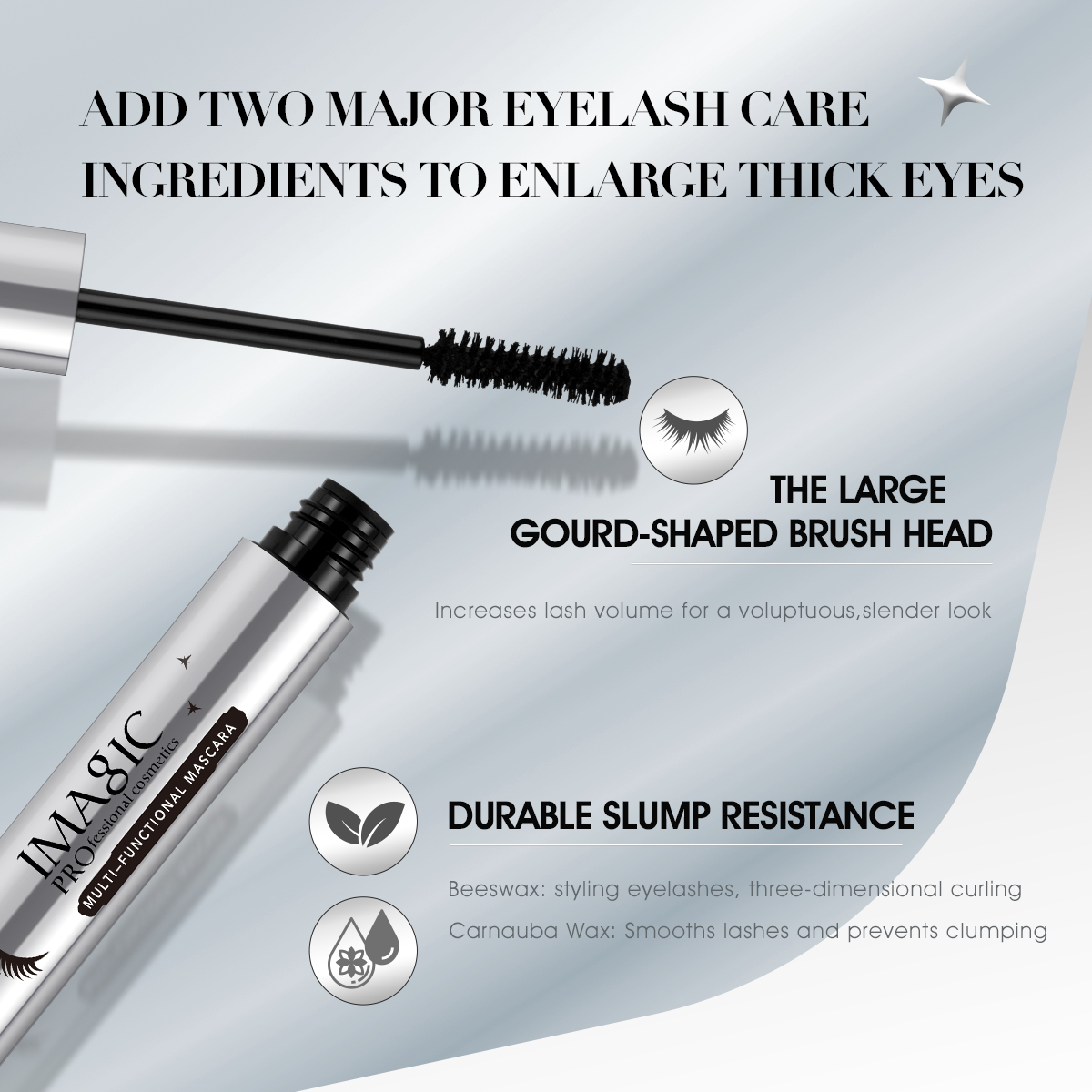 IMAGIC czarny tusz do rzęs 4D  – Eyelash Extension Images Free recenzja i cena